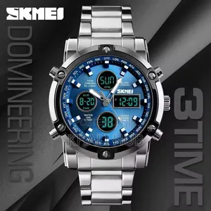 Saa ya Wanaume ya SKMEI Dual Time 1389
