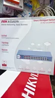 Hikvision 24-Port PoE Smart Managed Switch - 1