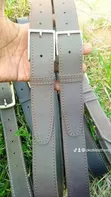 Mikanda ya Ngozi Iliyotengenezwa Kwa Mkono - Kahawia, M - 1