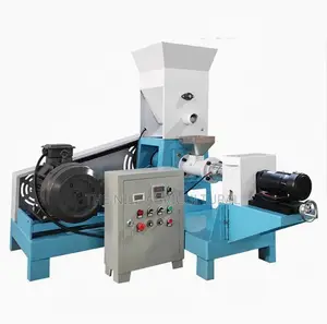 Floating Fish Feed Pellet Extruder Machine