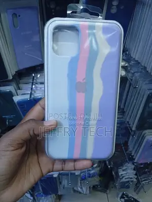 Kifuniko cha Silicone cha iPhone 11 Pro Max - Milia ya Mawimbi