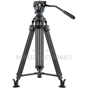 Ulanzi T048 Heavy-Duty Tripod with Fluid Head (Aluminum)