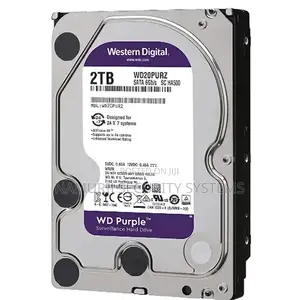 2TB Western Digital Purple Surveillance HDD