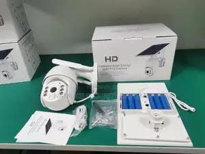 360 Solar PTZ CCTV Camera with 4G SIM