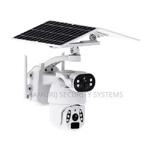 4G 6MP Ubox Dual Lens Dual Screen Solar PTZ Camera