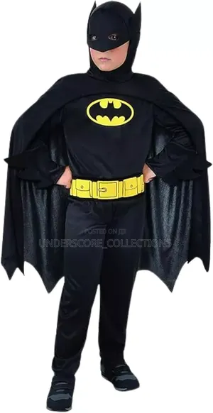 Nguo ya Batman yenye Misuli kwa Watoto