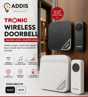 Kengele ya Mlango Isiyo na Waya ya Tronic