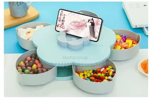 Rotating Petal Tray Snack