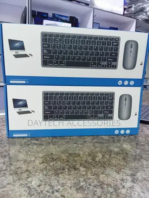 Rechargeable Wireless Keyboard and Mouse Combo - Slim Design