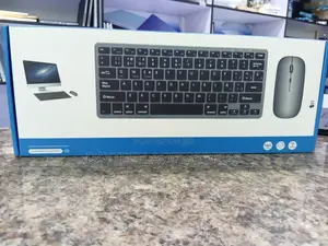 Rechargeable Wireless Keyboard and Mouse Kit USB 2.4GHz