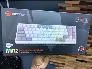 Meetion MT-MK12 Tri-Mode 65% Mechanical Keyboard - Black