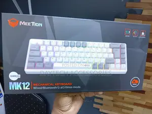 Meetion MT-MK12 Tri-Mode 65% Gaming Keyboard - Black