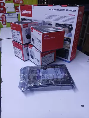 Dahua 2MP Set Kamara za CCTV Nne zenye Uoni wa Usiku