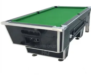 Meza ya Pool ya Sportsart - Nyeusi Marumaru Granite Slate