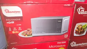 Ramtons 20L Microwave Oven yenye Grill + Mirror Finish - RM/795