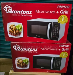 Ramtons 23L Microwave yenye Grill RM589 (Silver)