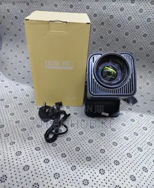 Portable Ultra HD LED Projector (1080P, 4K Support)