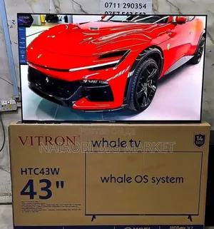 Vitron Whale 43 Inch Frameless Full HD TV