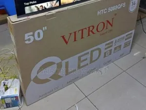 TV Mpya ya Vitron 50-Inch QLED yenye WiFi Iliyojengwa Ndani
