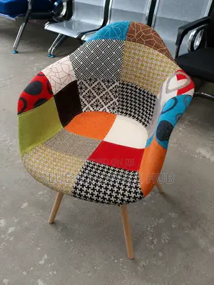 Eames Style Modern Fabric Accent Chair