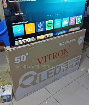 50-Inch QLED Vitron Television with Google Play Store Access
