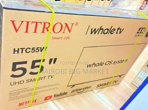 Vitron 55 Inch Whale Series 4K UHD Smart TV