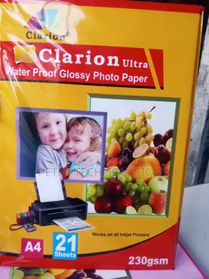 A4 Waterproof Glossy Photo Paper