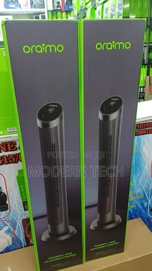 Oraimo CyberStorm 40-Inch Bladeless Fan ya Tower