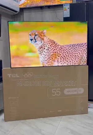 TCL 55 Inch Smart TV yenye Chromecast Iliyojengwa Ndani