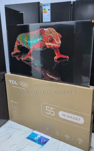 New Model TCL 55" 4K HDR Smart TV