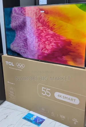 TCL 55" 4K HDR Smart TV with Direct LED Lights