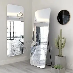 Full-Body Rectangular Framed Dressing Mirror (50x160cm)
