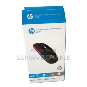 HP Bluetooth Wireless Dual Model Mouse W10 Rechargeable