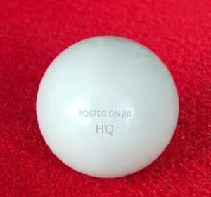 White Pool Table Ball