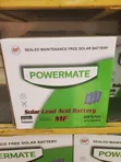 Powermate 50Ah Sealed Maintenance-Free Solar Battery - 1