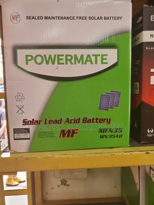Powermate Sealed Maintenance Free Solar Battery 35Ah 12V