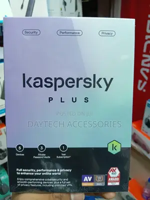 Kaspersky Plus Internet Security 5 Devices 1 Year