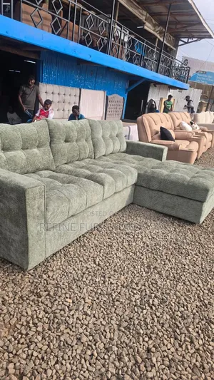 Sofa ya Kisasa ya L-Shape