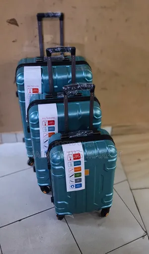 3-in-1 Luxurious Fiber Suitcase Set