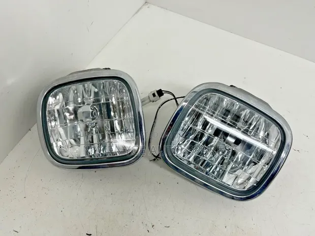 Subaru SF5 Fog Lights Complete with Chrome - 1