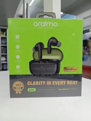 Oraimo Black SpaceBuds Z Wireless Earbuds