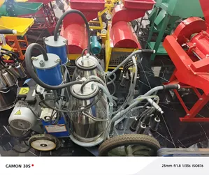 Milking Machine Double Bucket 50 Liters