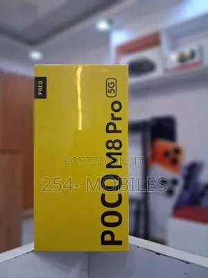 Xiaomi Poco M8 Pro 512GB Mpya Nyeusi