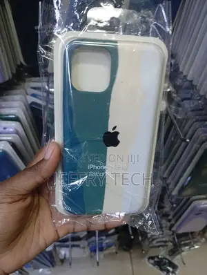 Color-Blocked Wavy Rainbow Silicone Case for iPhone Pro