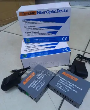 Netlink 100Mbps Fast Ethernet Fiber Media Converter - Mpya Kabisa
