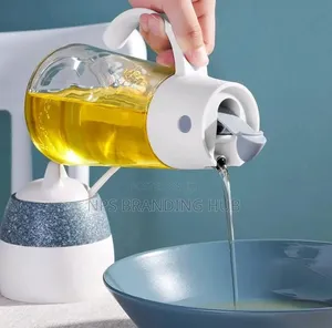 Glass Non-Spill Oil Jar 650ml