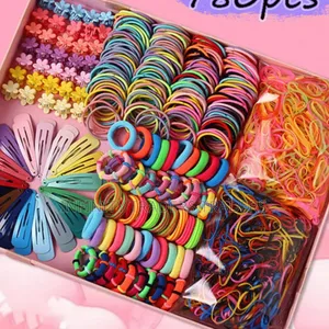 Girls Colorful Hair Bands Set