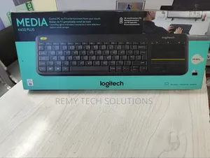 Logitech K400 Plus Kinanda Kisichotumia Waya chenye Touchpad
