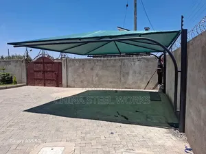 Heavy Duty Car Port - Black