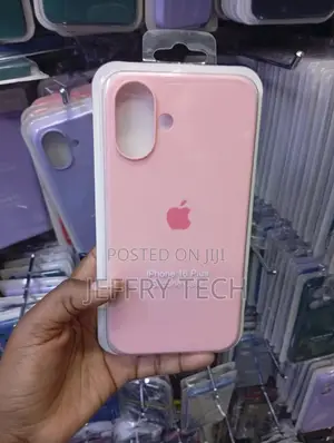 Apple Silicone Case for iPhone 16 Plus (Imitation)